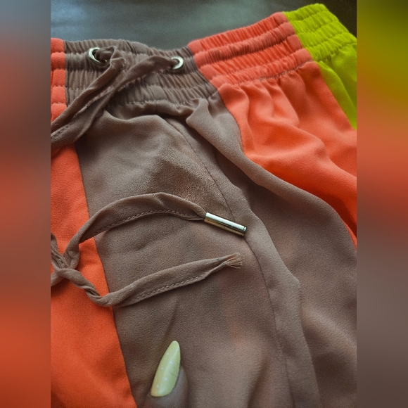 HOUSE OF CB LONDON Sheer Wide Leg Pants See Photos XS - Picture 6 of 6